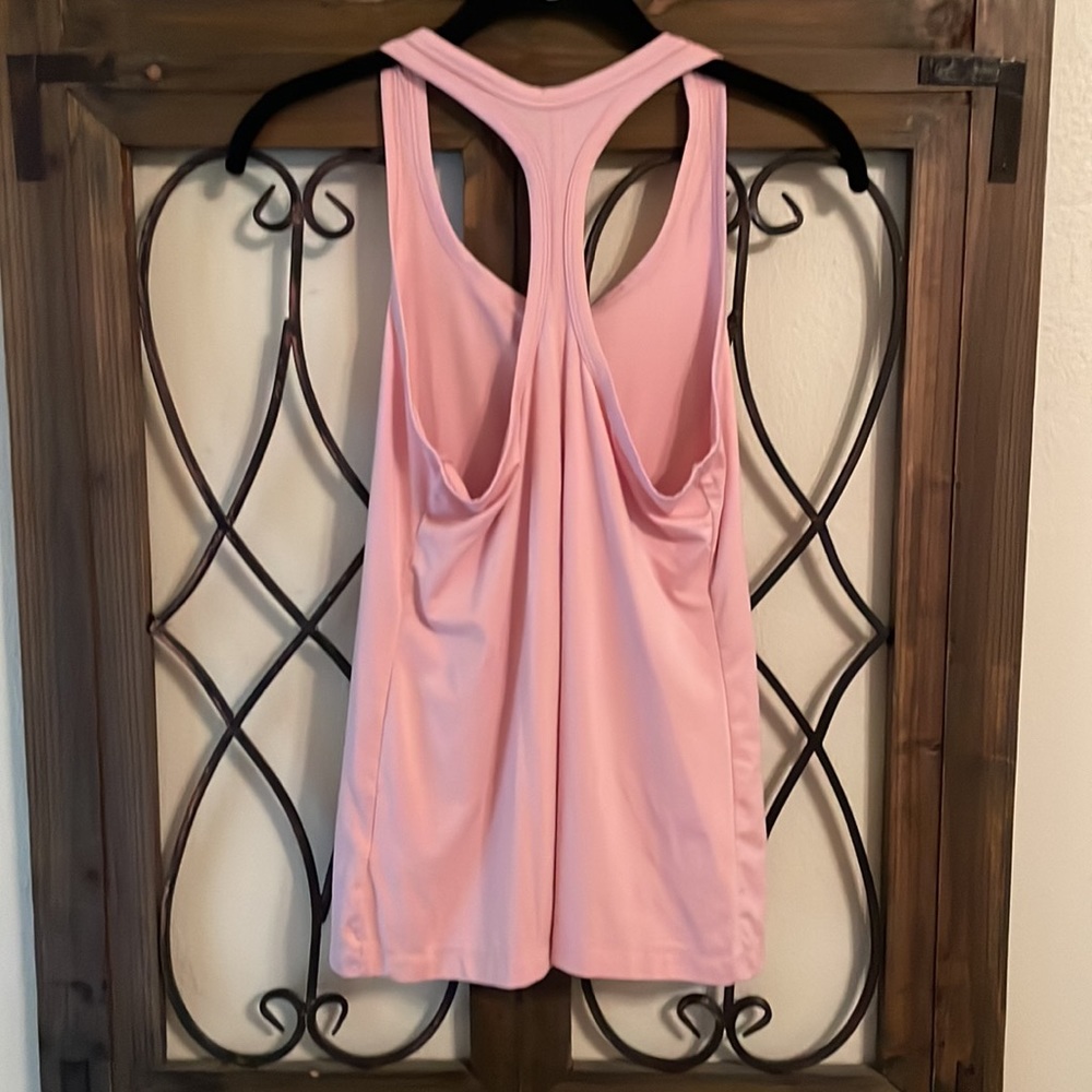 Nike Pink Racerback Tank Top - Picture 6 of 11
